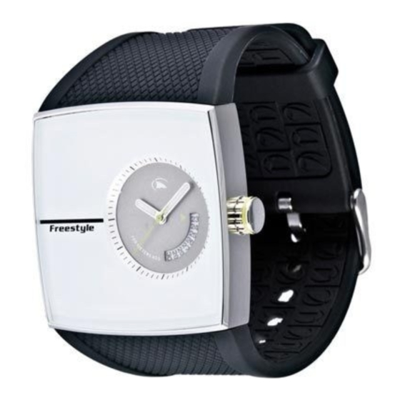 Freestyle Quartz Analog Manuales