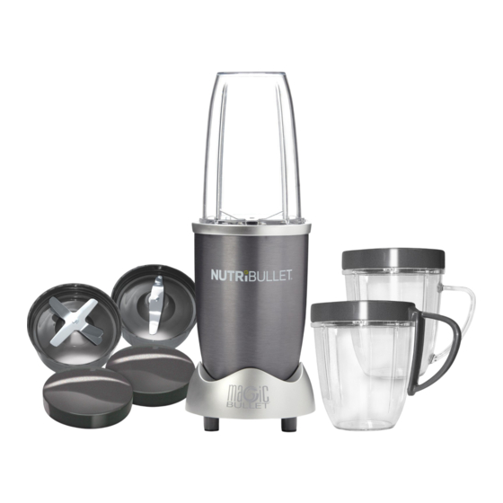 NUTRIBULLET NB-101B Guia Del Usuario