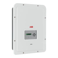 Abb UNO-2.0-TL-OUTD Guía Rápida De Instalación
