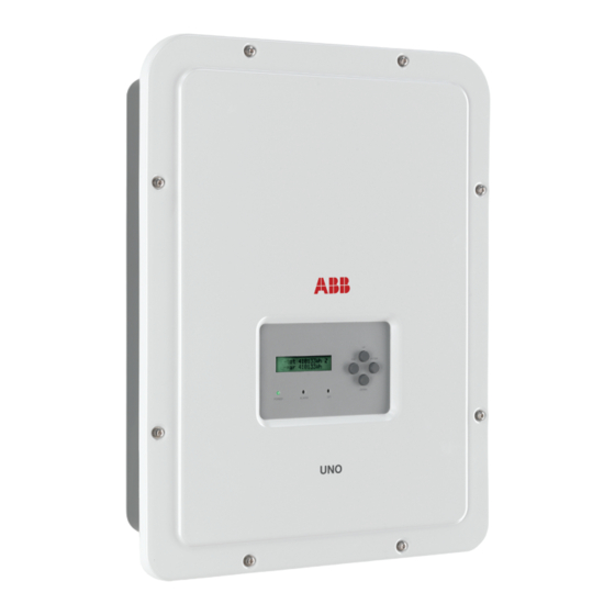 ABB UNO-2.0-TL-OUTD Guía Rápida De Instalación