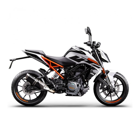 KTM 250 Duke NG Manuales