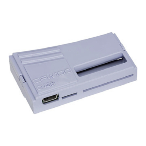 WEG CFW100 Guía De Instalación, Configuración Y Operación