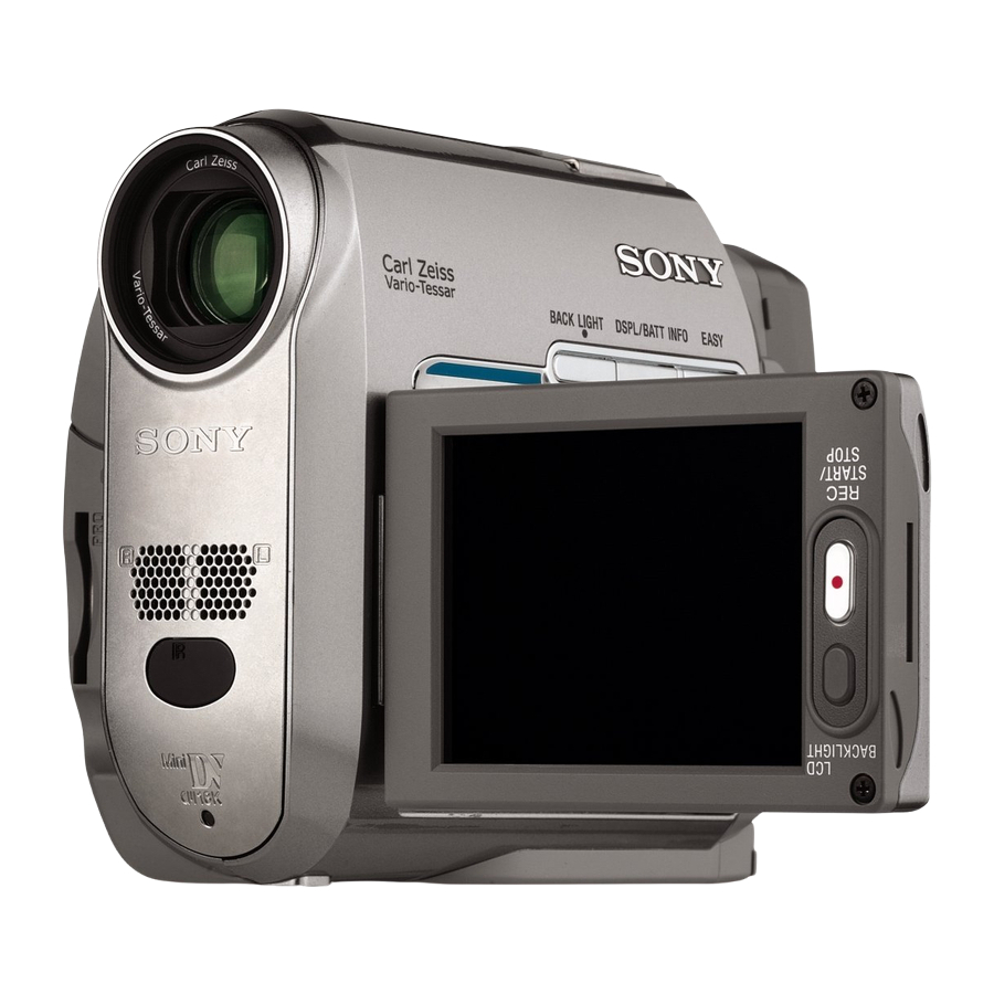 Sony Handycam DCR-HC30E Manual De Instrucciones
