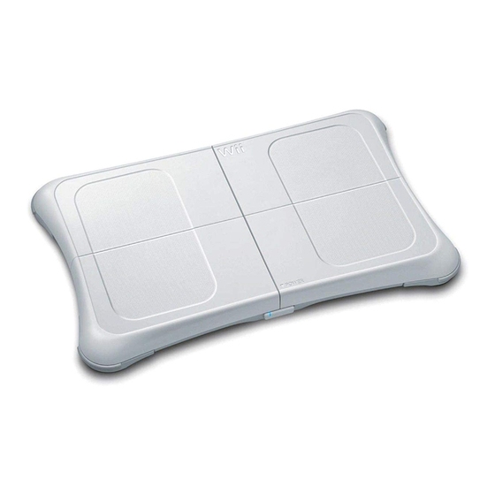 Nintendo Wii Balance Board Manual De Operaciones
