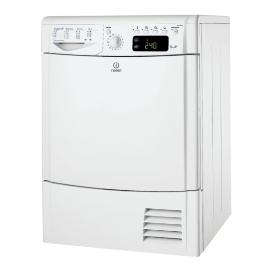 Indesit IDCE 8454 A Manuales