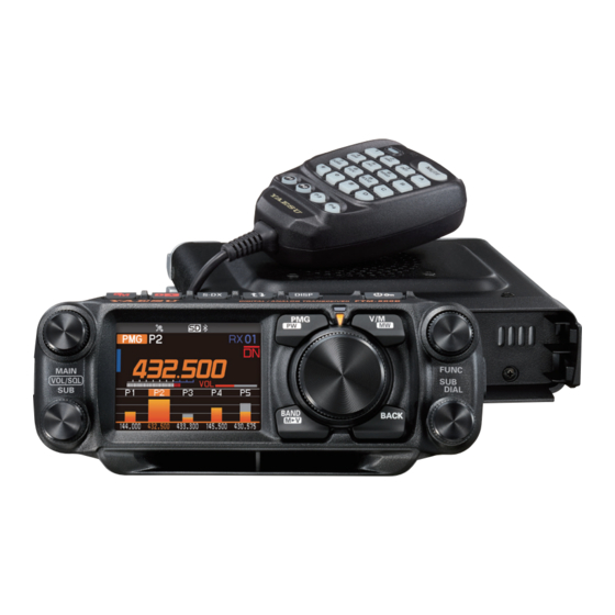 Yaesu FTM-500DE Manual De Funcionamiento