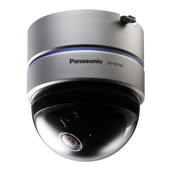 Panasonic WV-NF284 Manual De Instrucciones