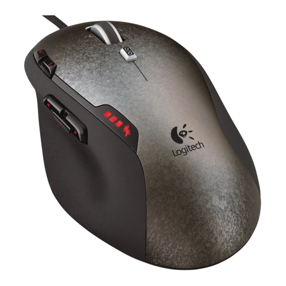 Logitech G500 Manual De Instrucciones