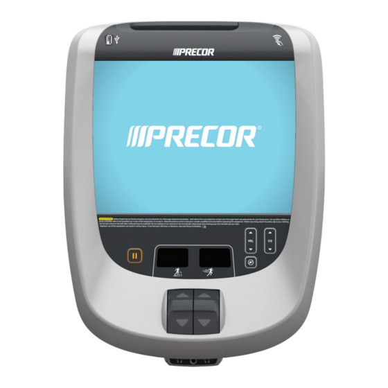 Precor P80 Funcionamiento Y Mantenimiento