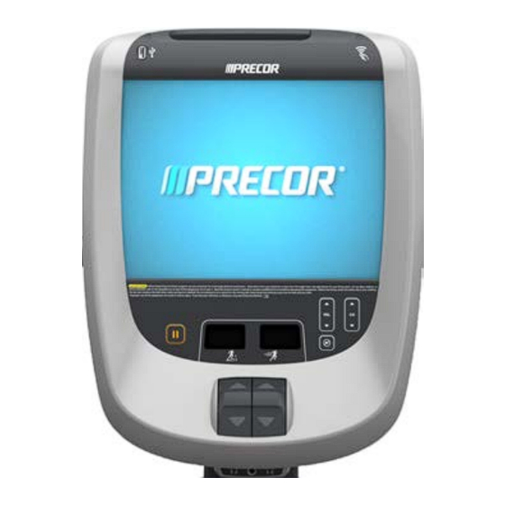 Precor P80 Guía De Mantenimiento Y Funcionamiento
