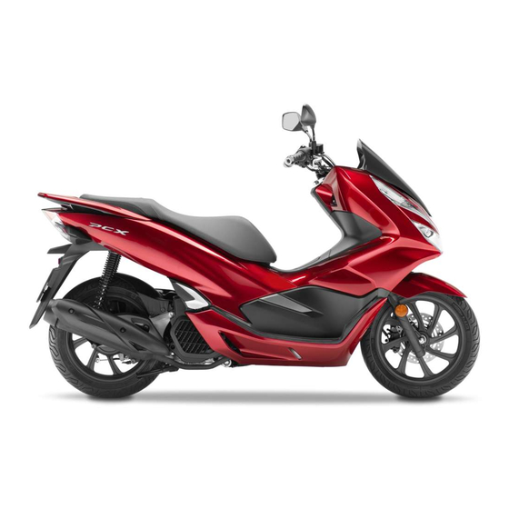 Honda PCX125 Manual Del Propietário