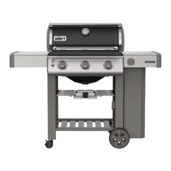 Weber GENESIS II E-310 Guía De Montaje