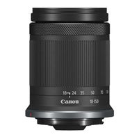 Canon RF-S18-150mm F3.5-6.3 IS STM Instrucciones