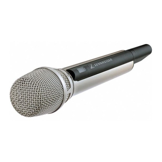 Sennheiser SKM 5200 Instrucciones Para El Uso