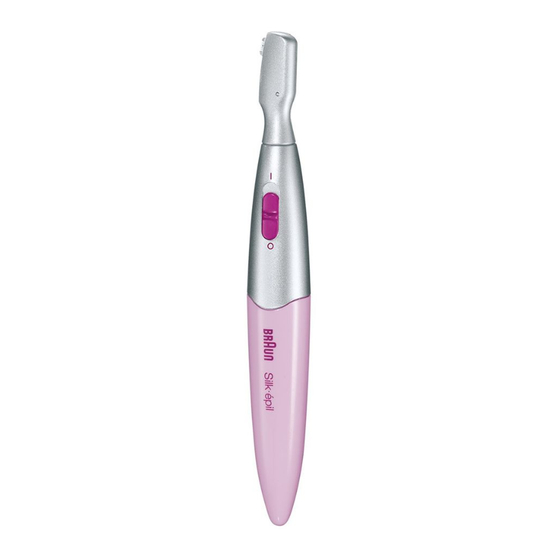 Braun Silk-épil FG 1103 Manual Del Usuario