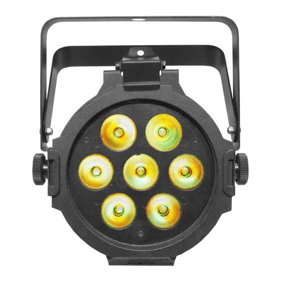 Chauvet Slim PAR TRI 7 IRC Manuales