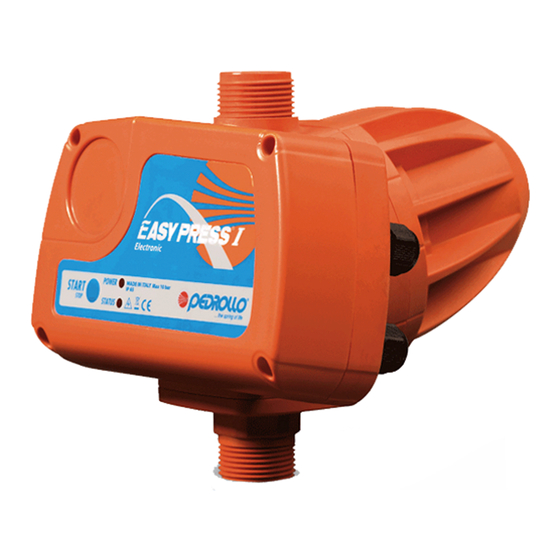 PEDROLLO EASYPRESS Manual De Instrucciones