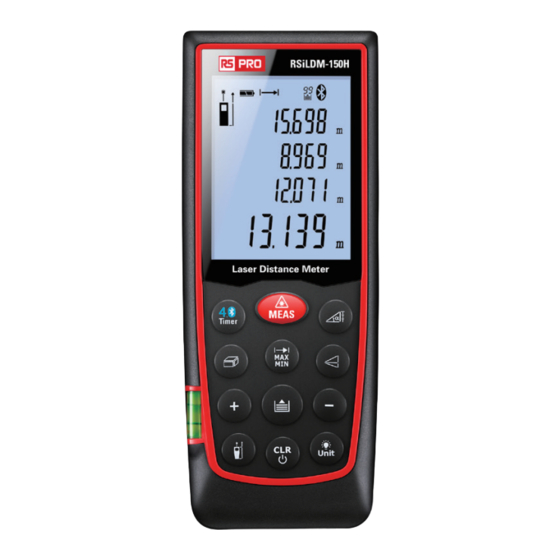 RS Pro RSiLDM-150H Manual De Instrucciones