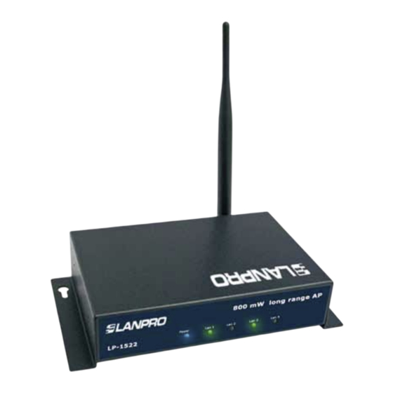 Lanpro LP-1522 Manual Del Usuario