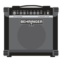 Behringer ULTRACOUSTIC AT108 Manual De Uso