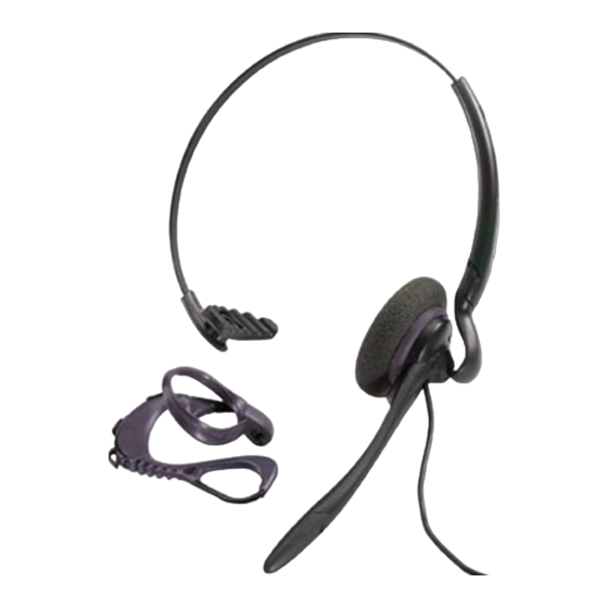 Plantronics DuoSet H141 Manuales