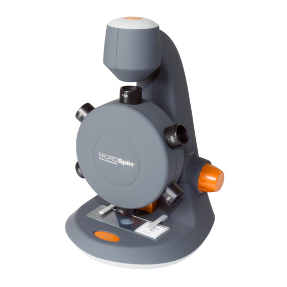 Celestron MicroSpin 44114 Manuales