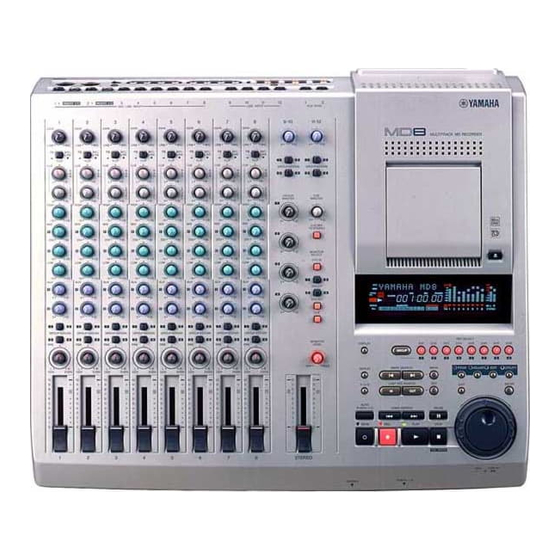 Yamaha MD8 Manual De Instrucciones
