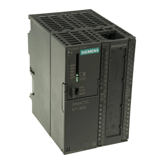 Siemens SIMATIC S7-300 Manual Del Usuario