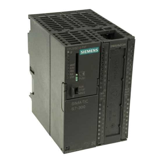 Siemens SIMATIC S7-300 Primeros Pasos
