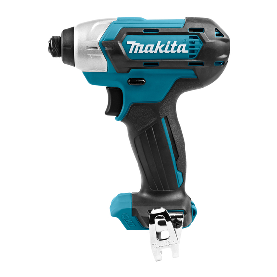 Makita TD110D Manual De Instrucciones