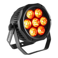 Beamz Professional BWA410 Aluminium LED PAR Manual De Instrucciones