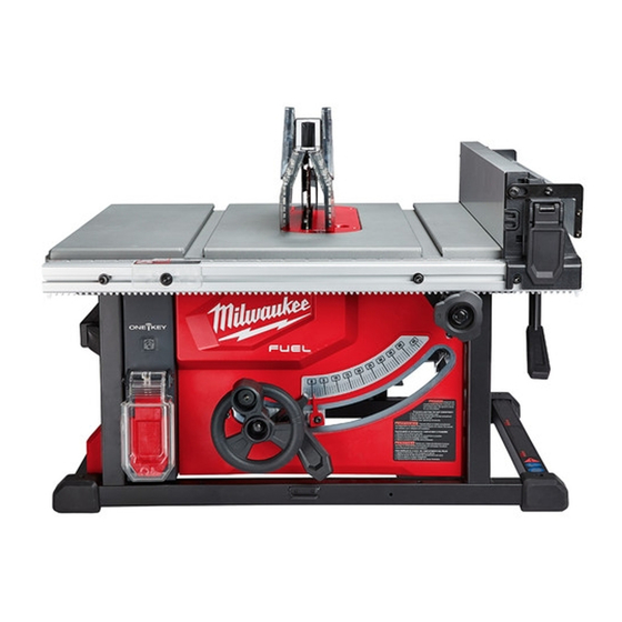 Milwaukee 388978 Manual Del Operador