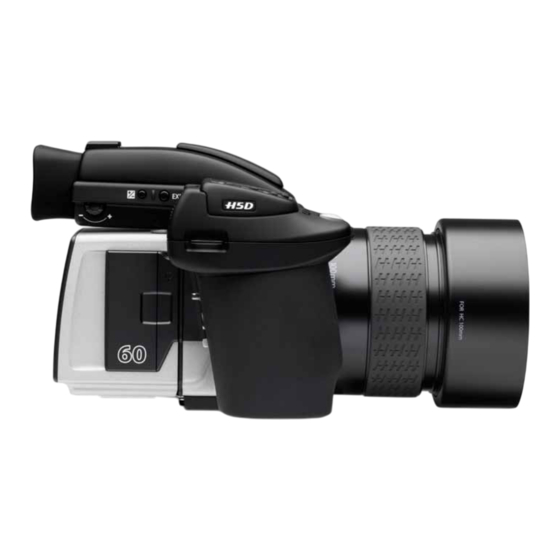 Hasselblad H5D Manual De Instrucciones