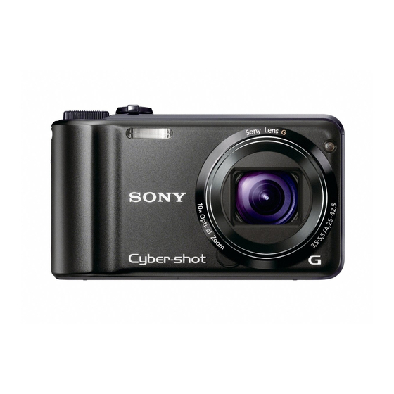 Sony Cyber-shot DSC-H55 Manual De Instrucciones