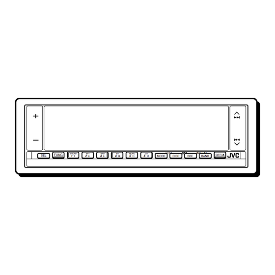 JVC KD-LX1 Manual De Instrucciones