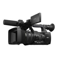 Sony PXW-Z100 Manual De Instrucciones