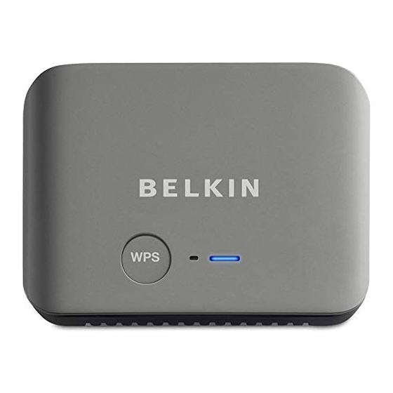 Belkin GO N300 DB Manual Del Usuario