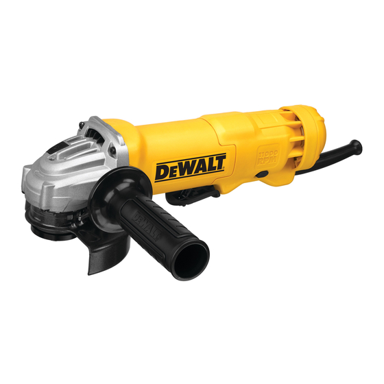 DeWalt DWE402 Manual De Instrucciones