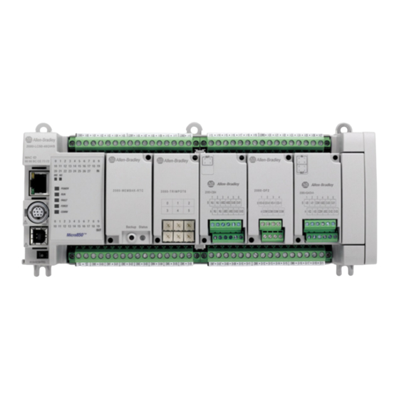 Allen-Bradley Micro830 Instrucciones De Instalación