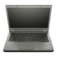 Lenovo ThinkPad T440p Guia Del Usuario