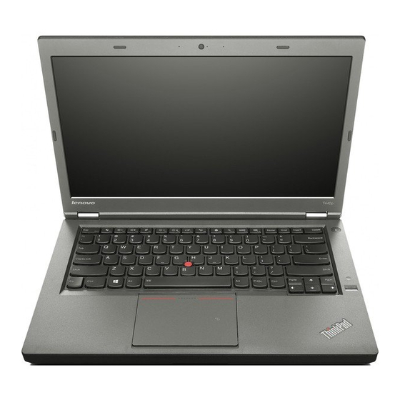 Lenovo ThinkPad T440p Manuales