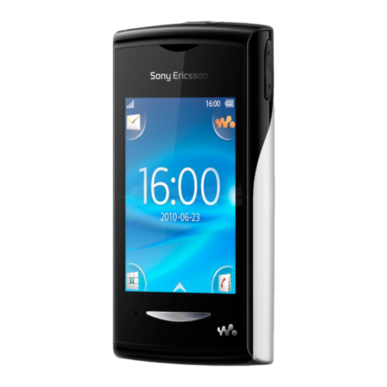 Sony Ericsson Yizo Manuales