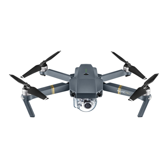 DJI Mavic Pro Guia De Inicio Rapido