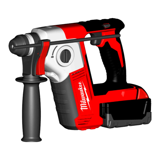 Milwaukee M18 BH-0 Manual Del Operador