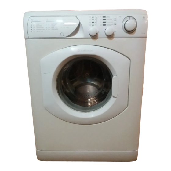 Ariston AVL 109 Instrucciones De Uso