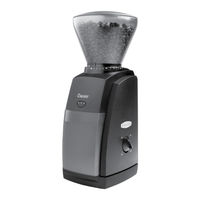 Baratza Encore Manual De Operación