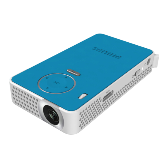 Philips PicoPix PPX 4150 Manual Del Usuario