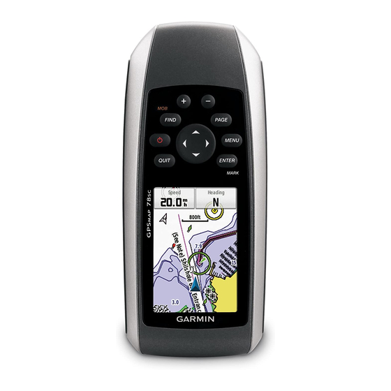 Garmin GPSMAP 78 Serie, GPSMAP 78S Manual Del Usario