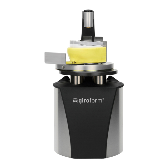 Amann Girrbach giroform Instrucciones De Servicio