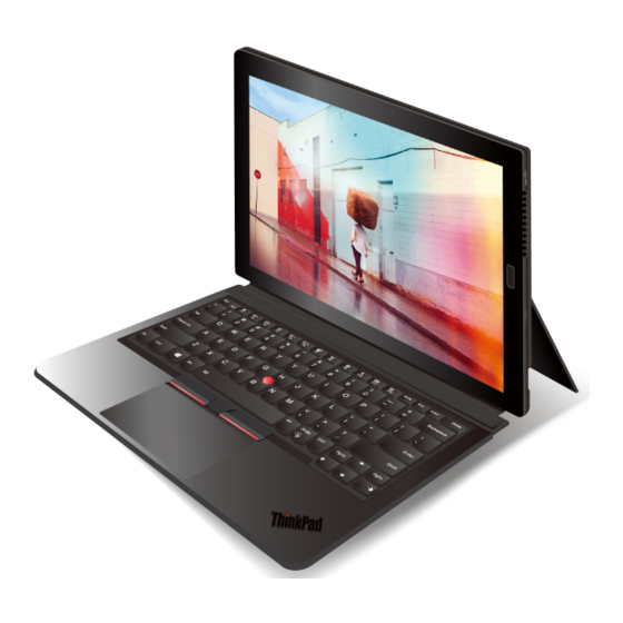 Lenovo ThinkPad X1 Tablet Gen 3 Guia Del Usuario